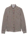 Prada checked shirt - Brown