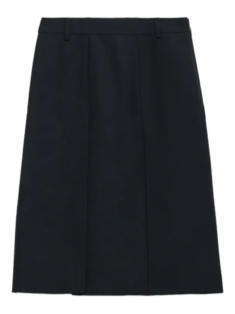 Prada slited midi skirt