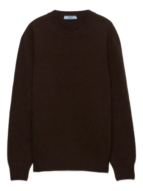 Prada ribbed-knit crew-neck sweater