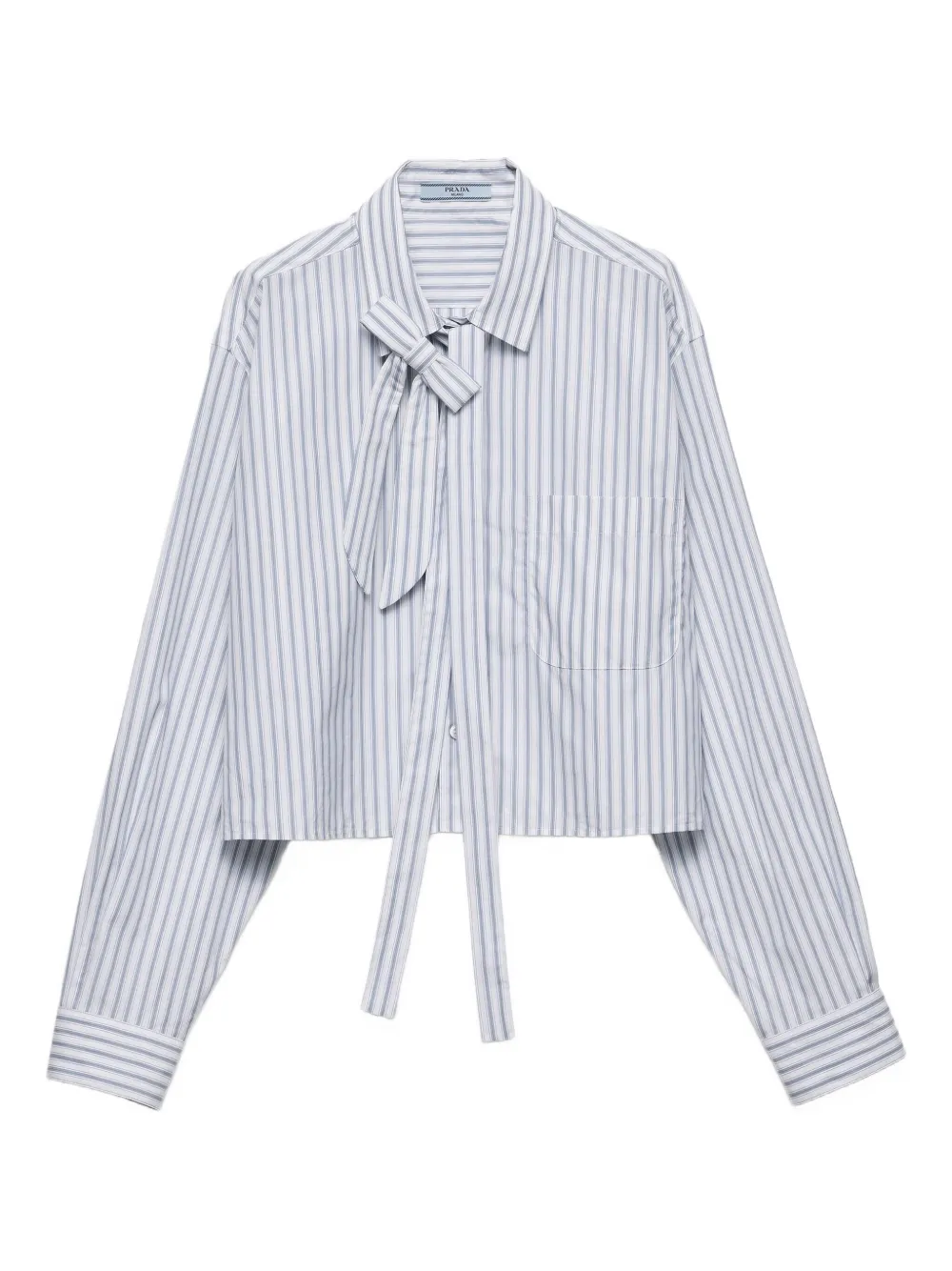 Prada Camicia a righe - Blu