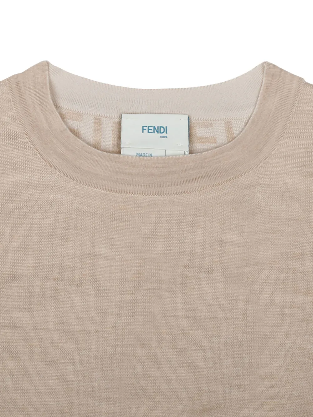Ff-Logo Knitted Dress