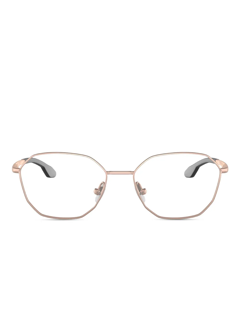 Oakley lunettes de vue Sobriquet à monture géométrique | rose | Image 1