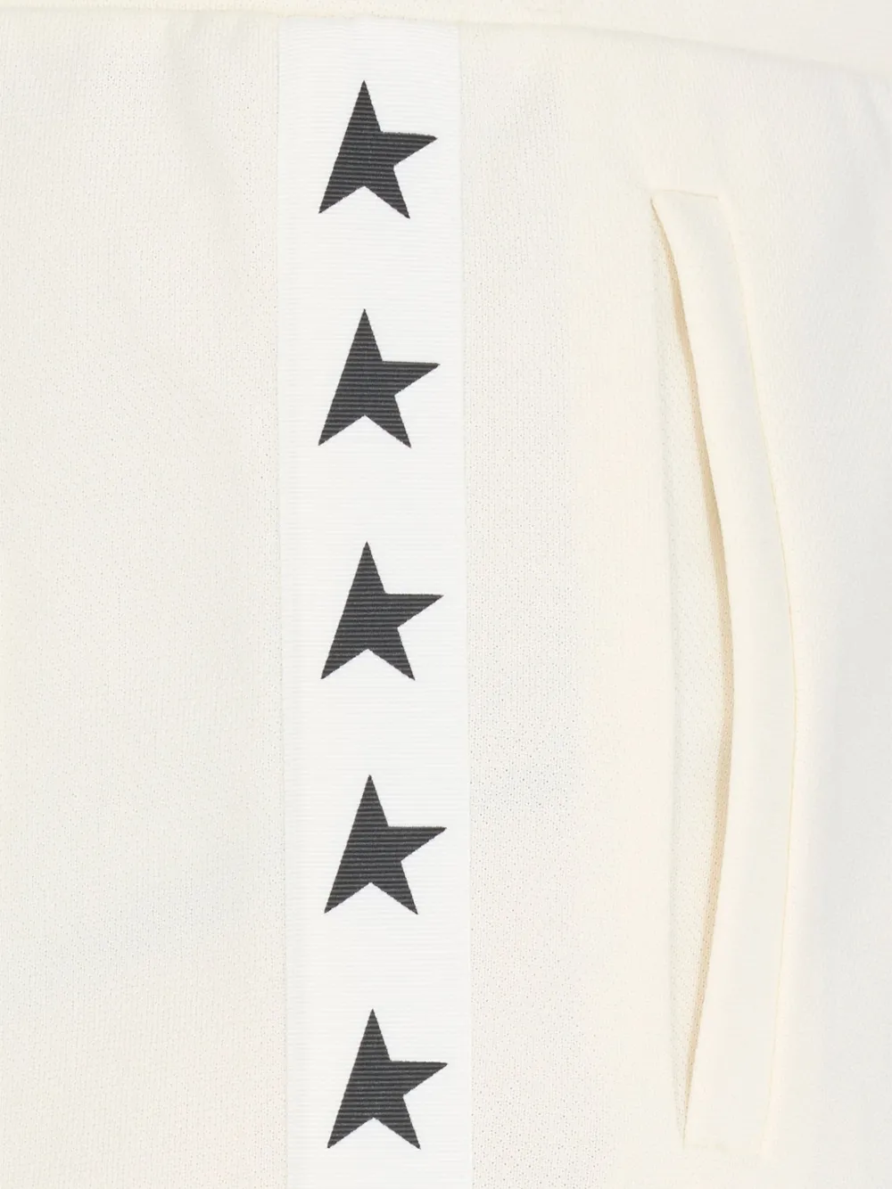 Golden Goose Broek verfraaid met ster Wit