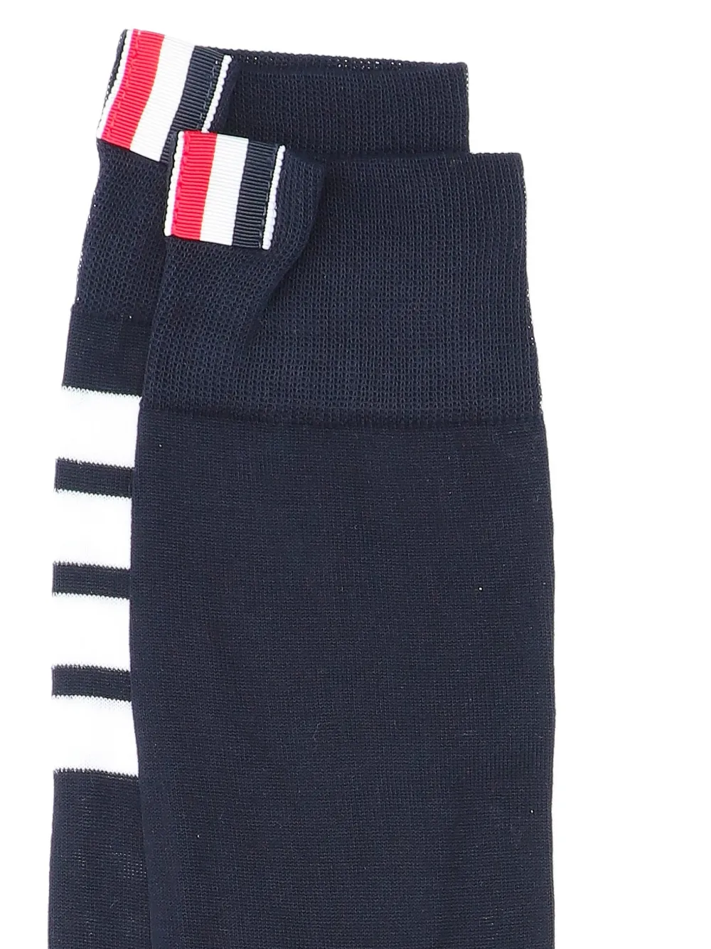 Thom Browne Gestreepte sokken Blauw