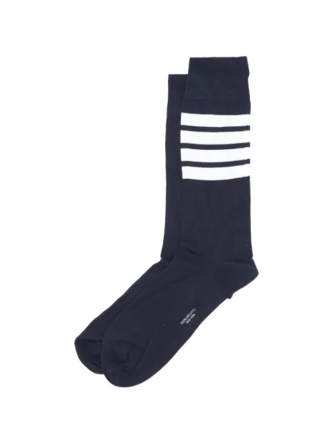 Thom Browne calcetines de media pierna con detalle de rayas