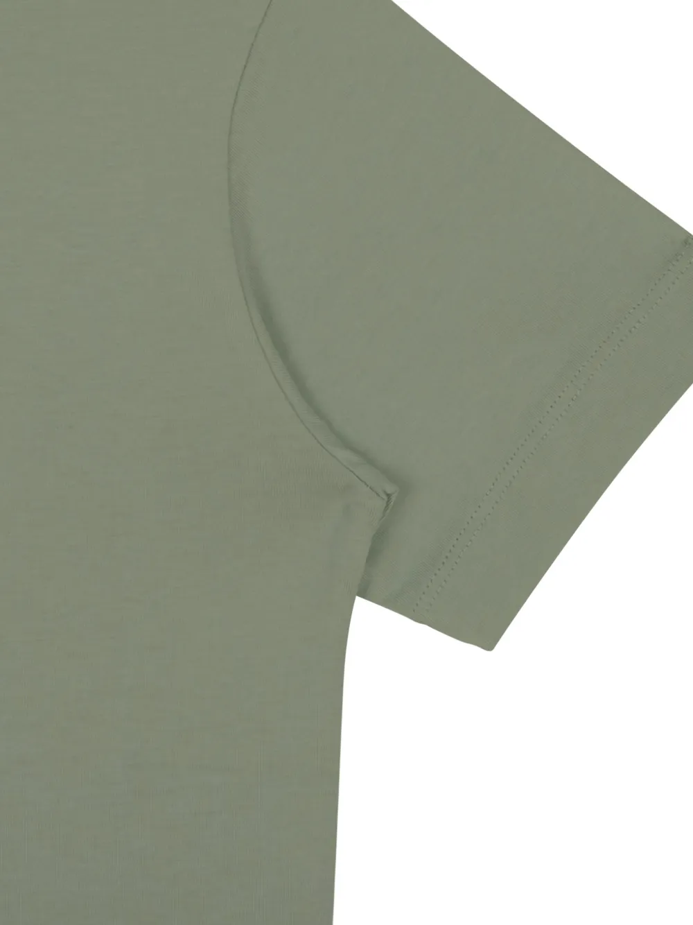 C.P. Company Kids Katoenen T-shirt met logoprint Groen