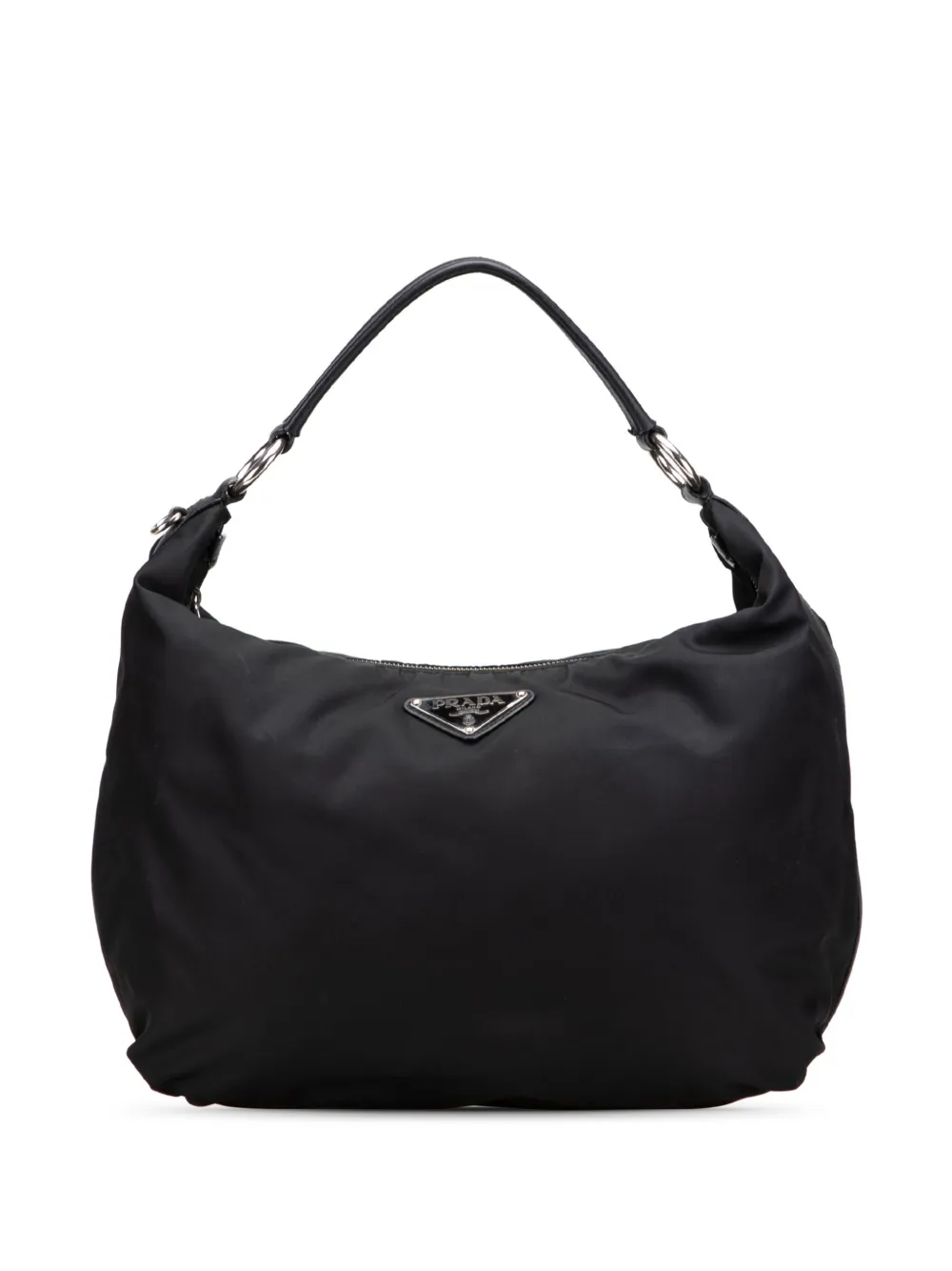 Prada Pre-Owned 2013-2025 テスート ホーボーバッグ - ブラック Prada Pre-Owned 2013-2025 テスート ホーボーバッグ - ブラック
