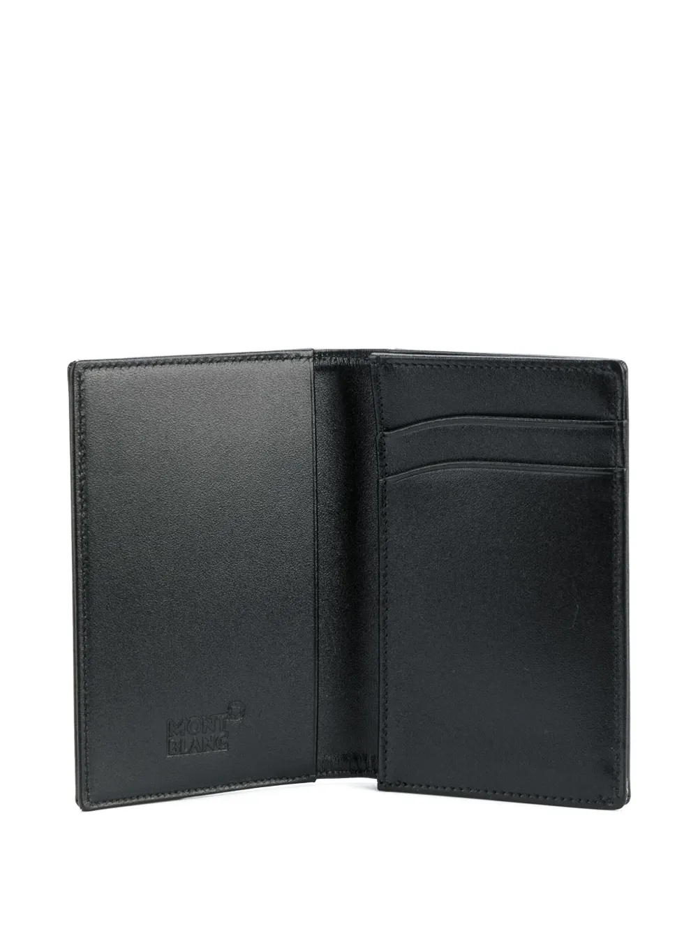 Montblanc Pasjeshouder verfraaid met logo Zwart