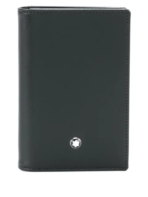 Montblanc logo-embellishment cardholder