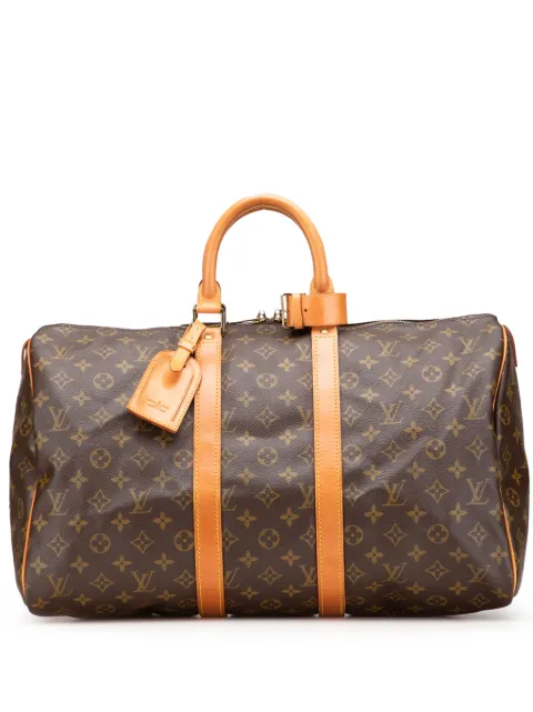 Louis Vuitton Pre-Owned 1987 Monogram Keepall 45 travel bag