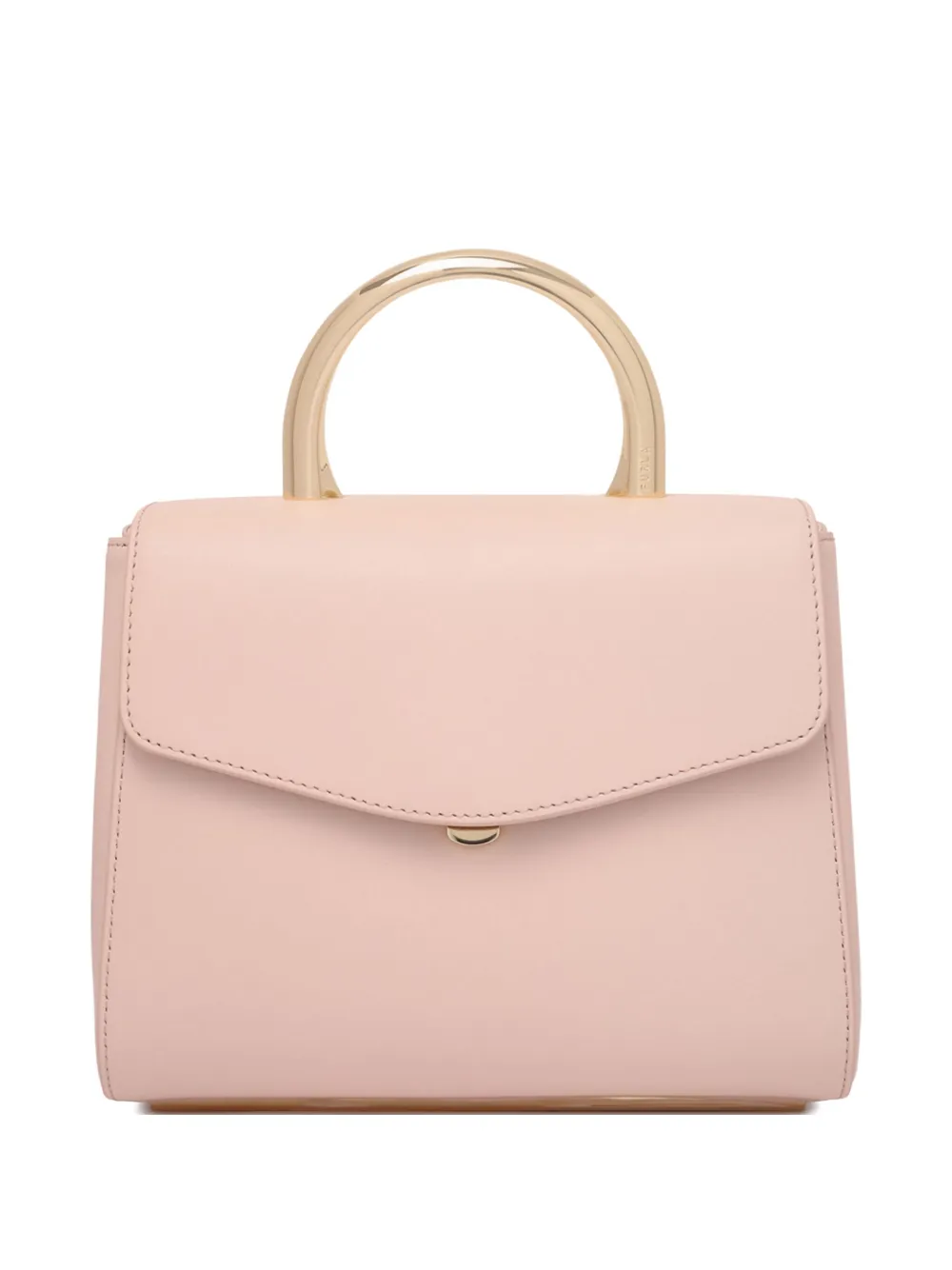 Furla Mini Meridiana Top-handle Flap Tote Bag In Pink