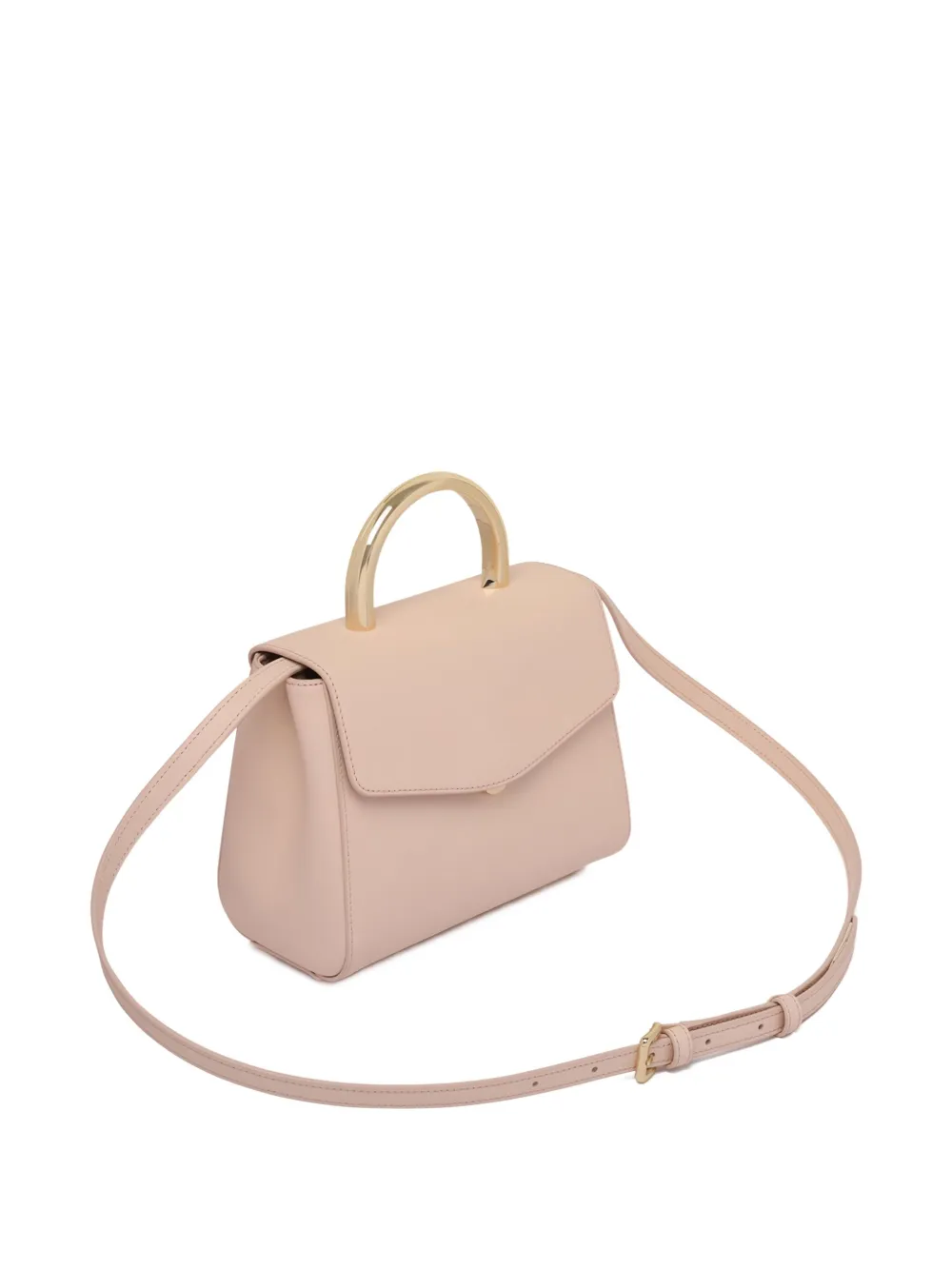 Furla Mini Meridiana Top-handle Flap Tote Bag In Pink