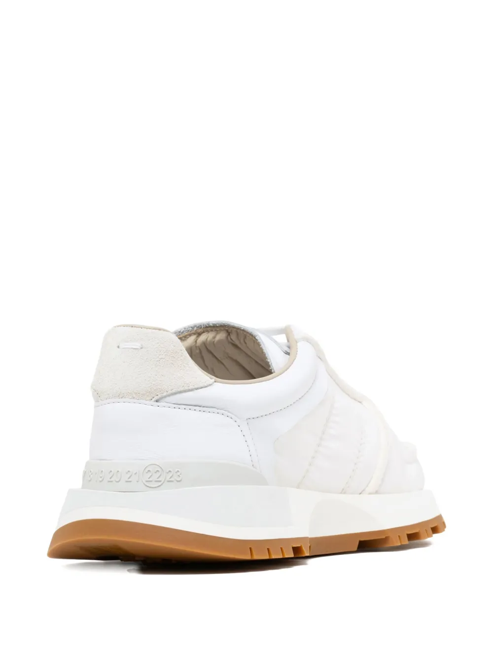 Maison Margiela 50-50 quilted leather sneakers White