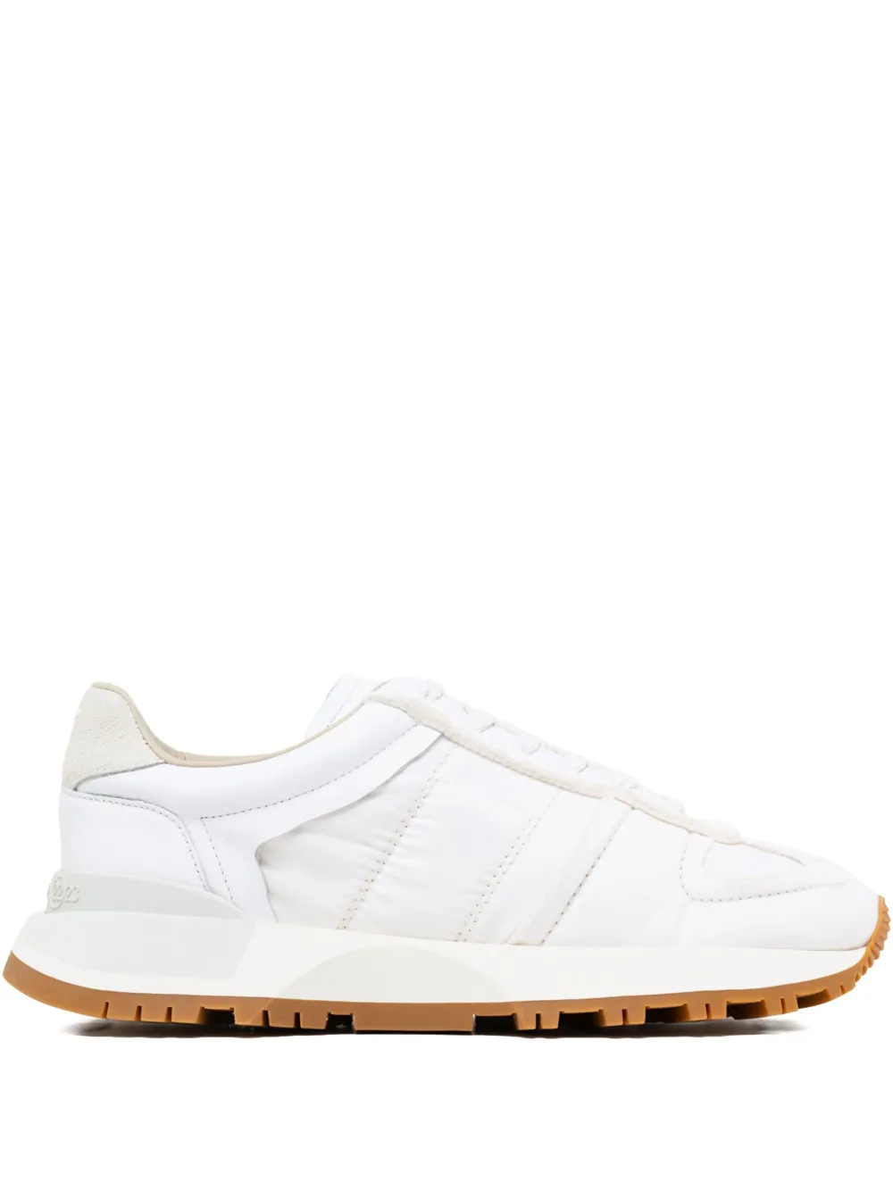 Maison Margiela 50-50 quilted leather sneakers White