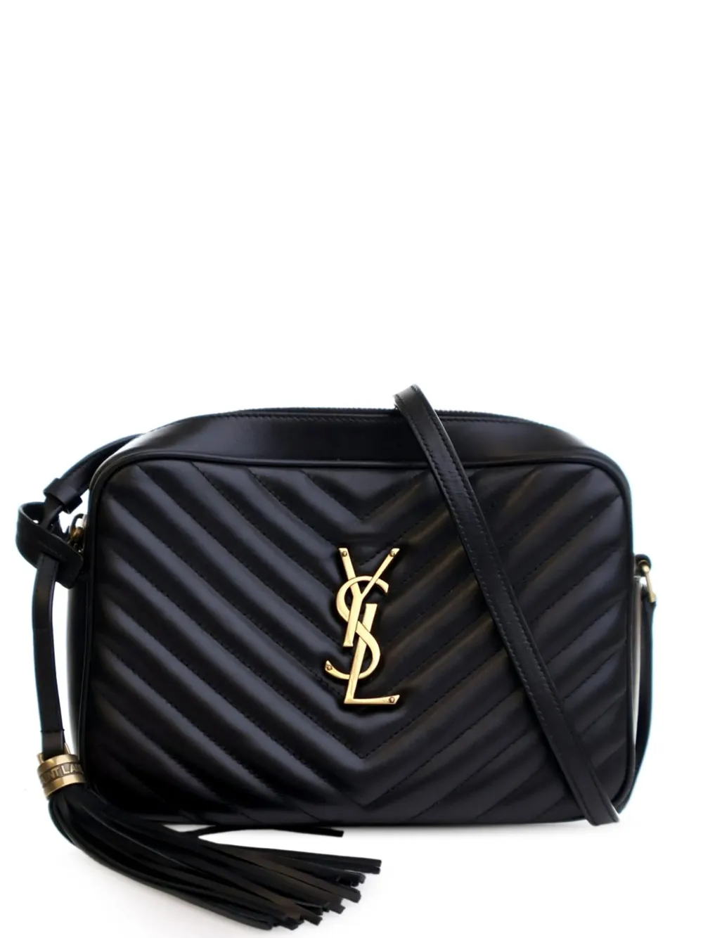 Saint Laurent Pre-Owned 2025 Matelasse Leather Monogram Lou Camera Bag Saint Laurent Pre-Owned 2025 Matelasse Leather Monogram Lou Camera Bag