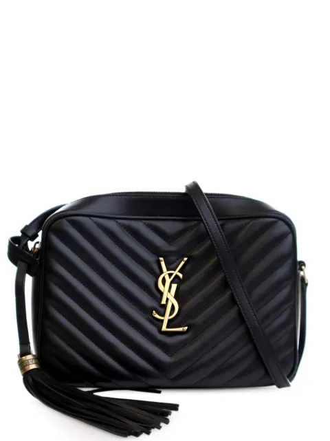 Saint Laurent Pre-Owned 2025 Matelasse Leather Monogram Lou Camera Bag crossbody bag