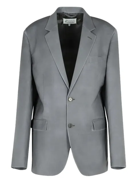 MM6 Maison Margiela blazer à simple boutonnage