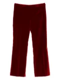 ETRO velvet-textured trousers