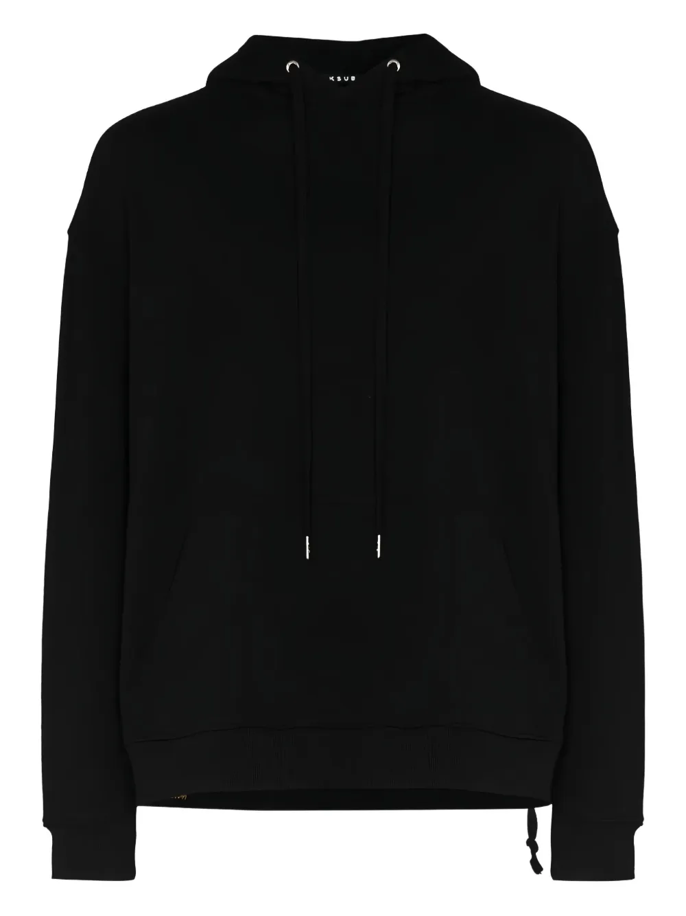 Ksubi long-sleeve cotton hoodie | Black | Image 1