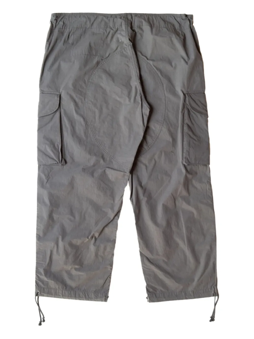 MM6 Maison Margiela Cargo broek met trekkoord Grijs