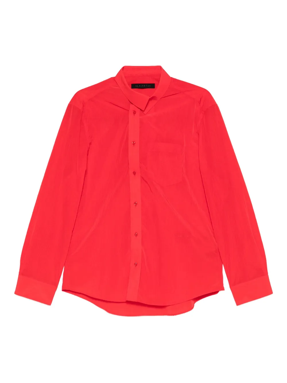 ALAINPAUL camisa con bolsillo con botón | rojo | Image 1