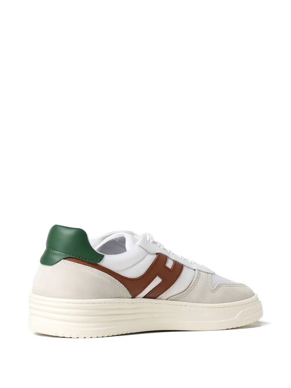 Hogan leather suede sneakers White