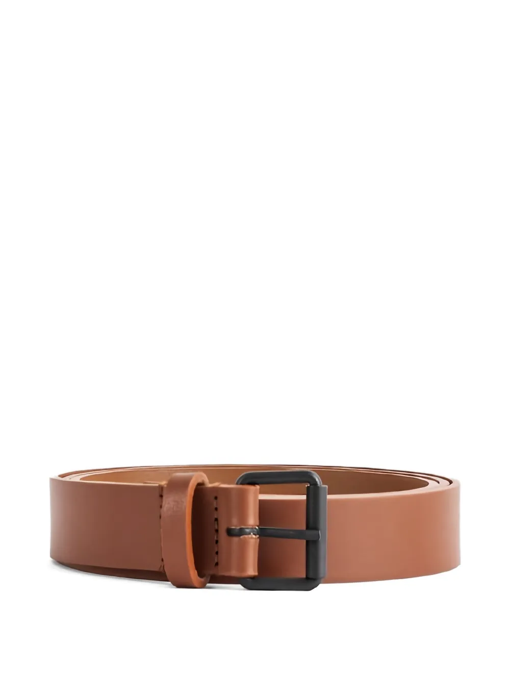 Sofie D'hoore square-buckle belt Bruin