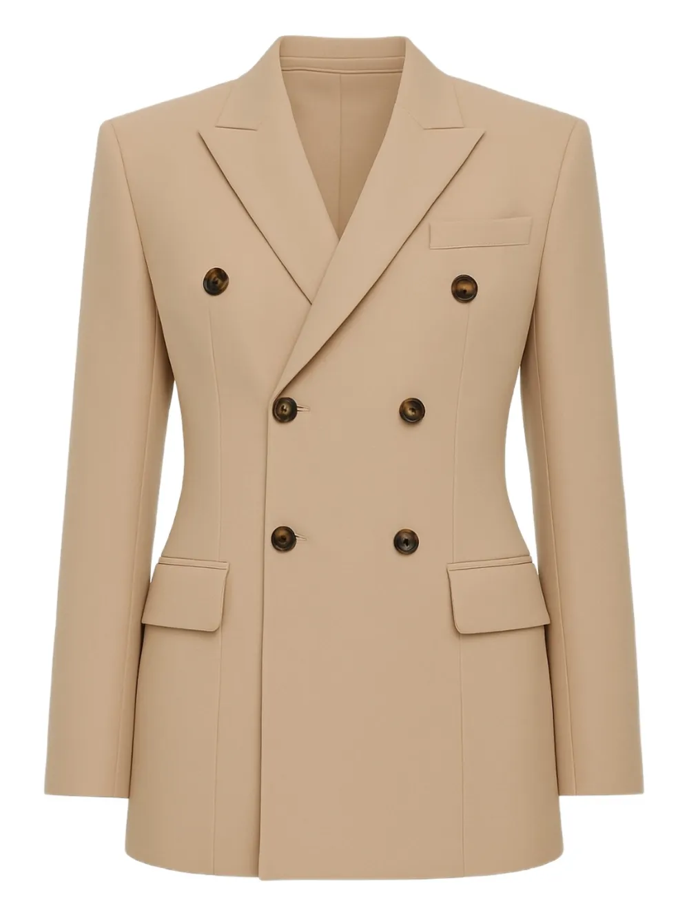 WARDROBE.NYC double-breasted blazer - Neutrals