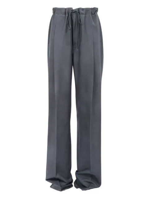 Maison Margiela drawstring pleated trousers