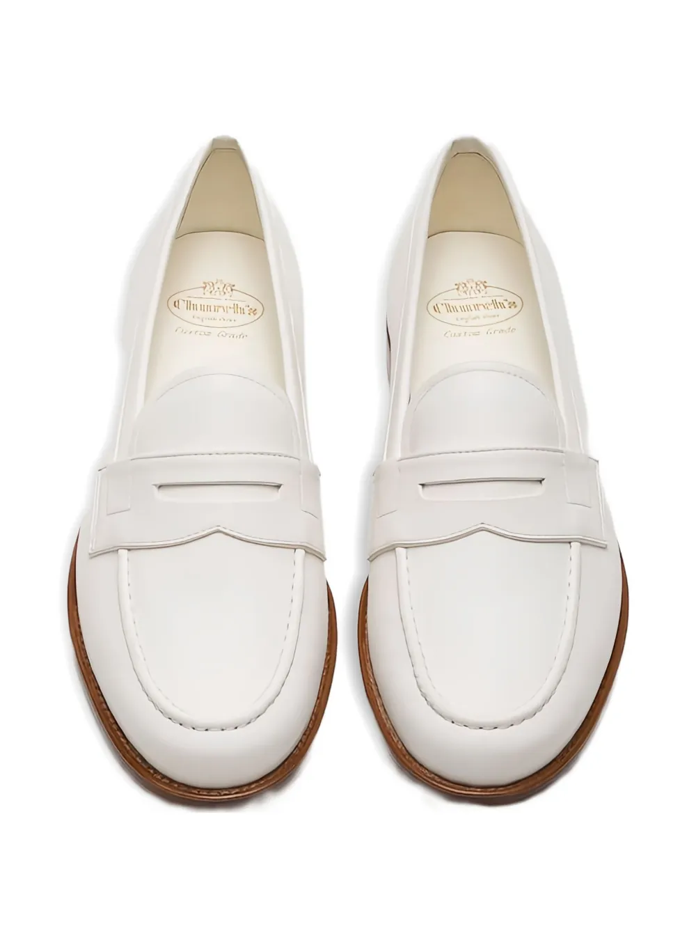 Church's Heswall penny leren loafers - Wit