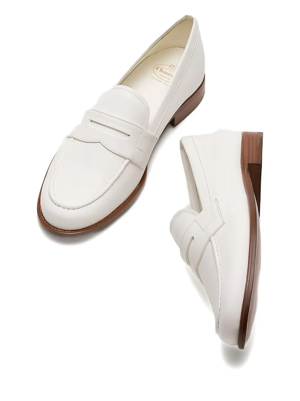 Church's Heswall penny leather loafers White