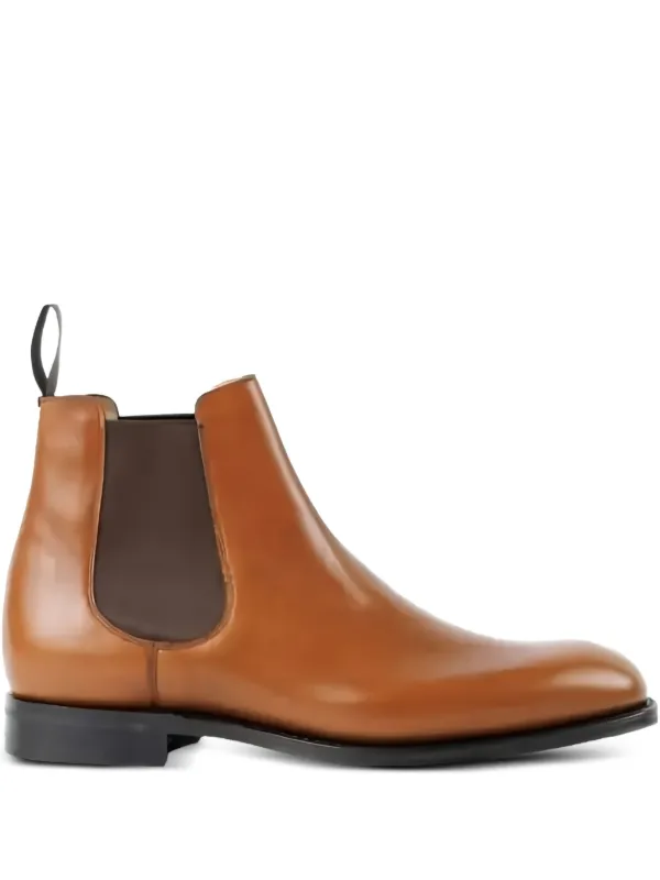 Church's pointed-toe Chelsea Boots Brown FARFETCH OM