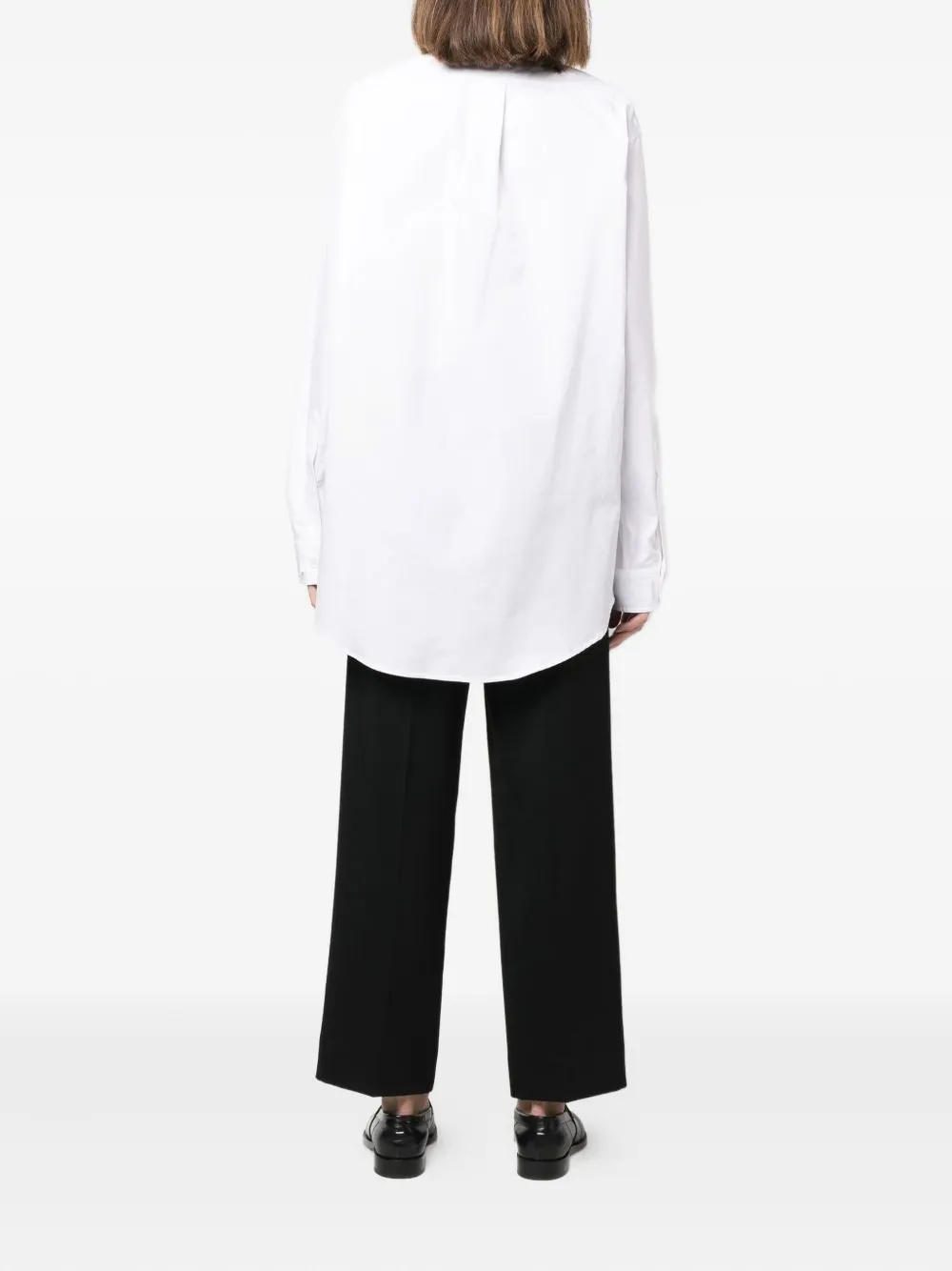 Maison Margiela buttoned cotton shirt Wit