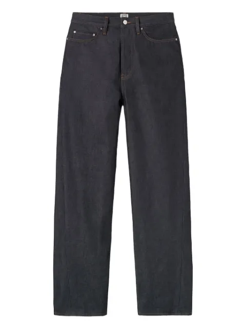 TOTEME cotton raw-denim jeans