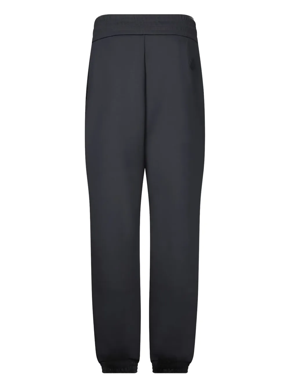 Moncler drawstring ribbed-cuffs track pants Grijs