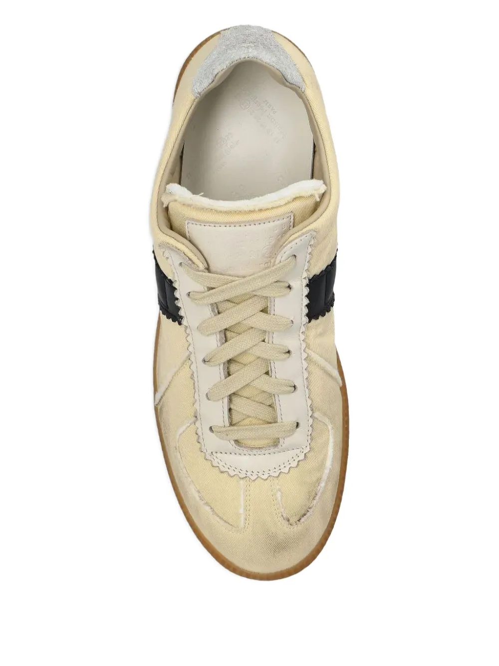 Maison Margiela stripe low-top sneakers Neutrals