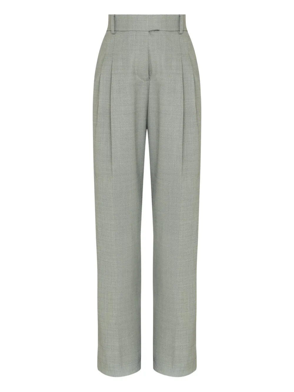 Andrea Bogosian Calça Jaliria de lã com pregas | Cinza | Image 1