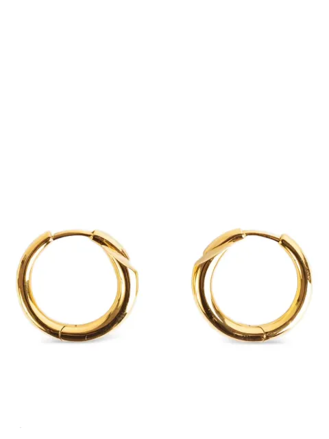 Charlotte Chesnais Wave gold-vermeil hoop earrings