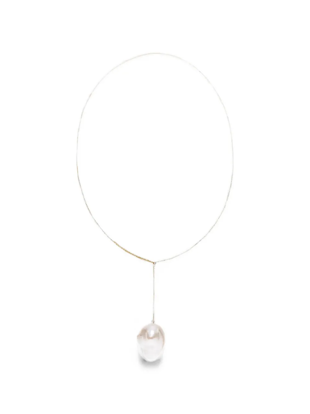 Sophie Bille Brahe Sirene pearl-pendant necklace - Gold