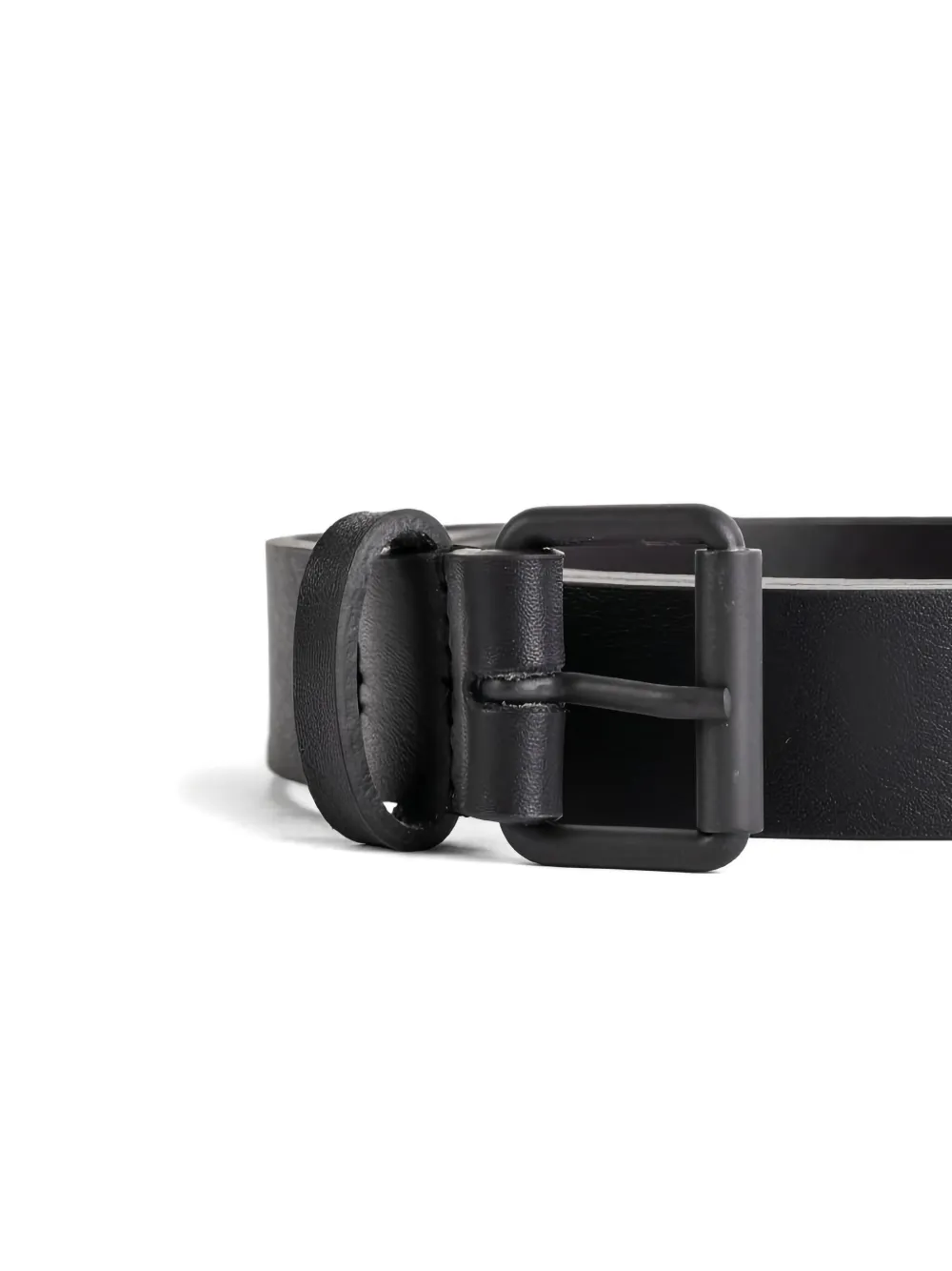 Sofie D'hoore Varnia square-buckle leather belt Zwart