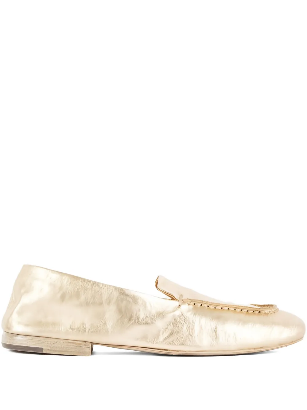Marsèll Mandolo leather loafers Gold