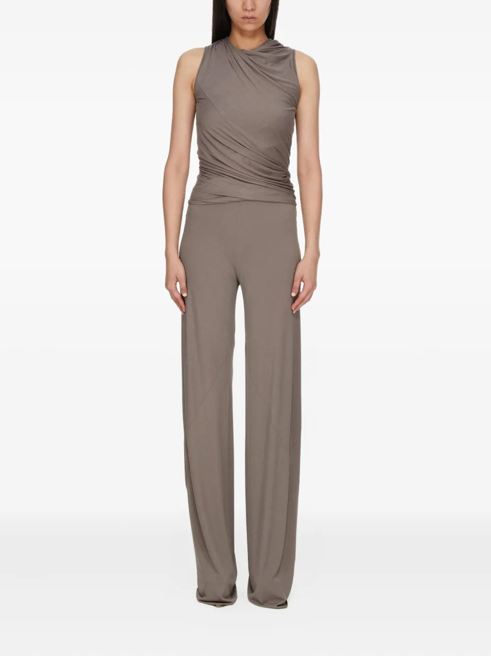 Rick Owens elasticated-waist trousers 34_DUST|34 DUST