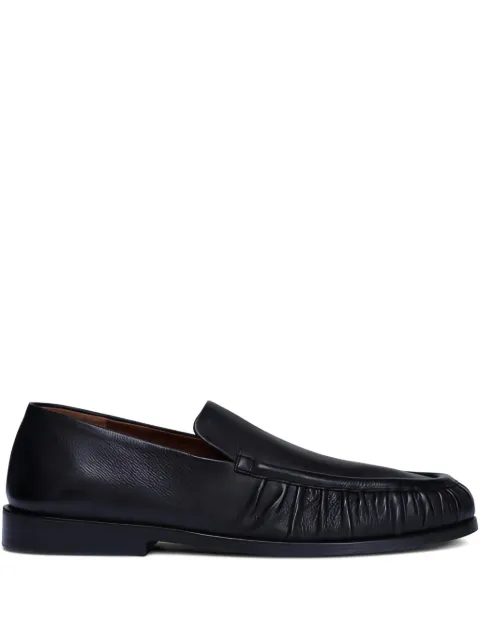 Marsèll pleated-details leather loafers