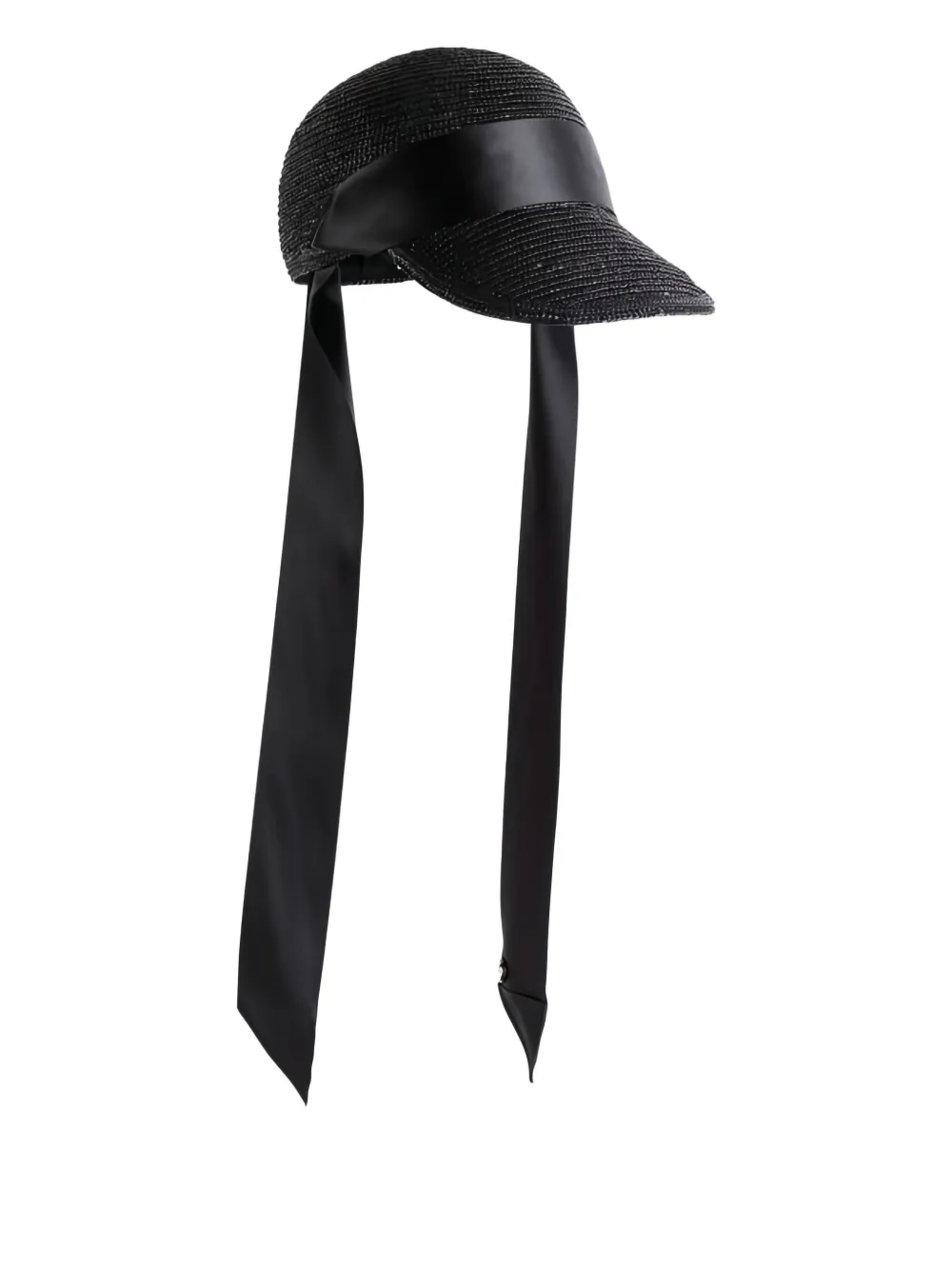 Sacai straw baseball cap 001BLACK|001 BLACK
