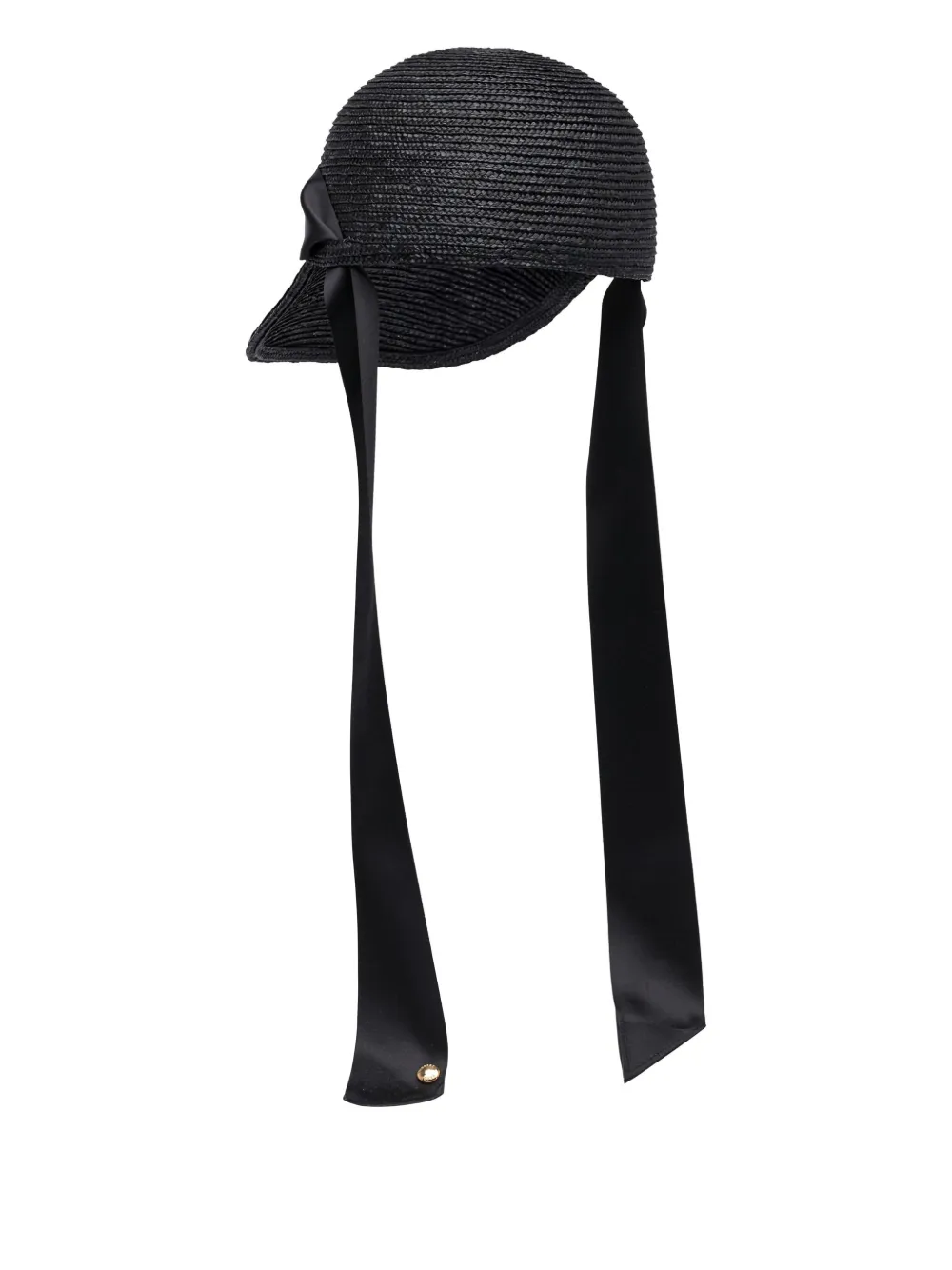 sacai straw baseball cap 001BLACK|001 BLACK
