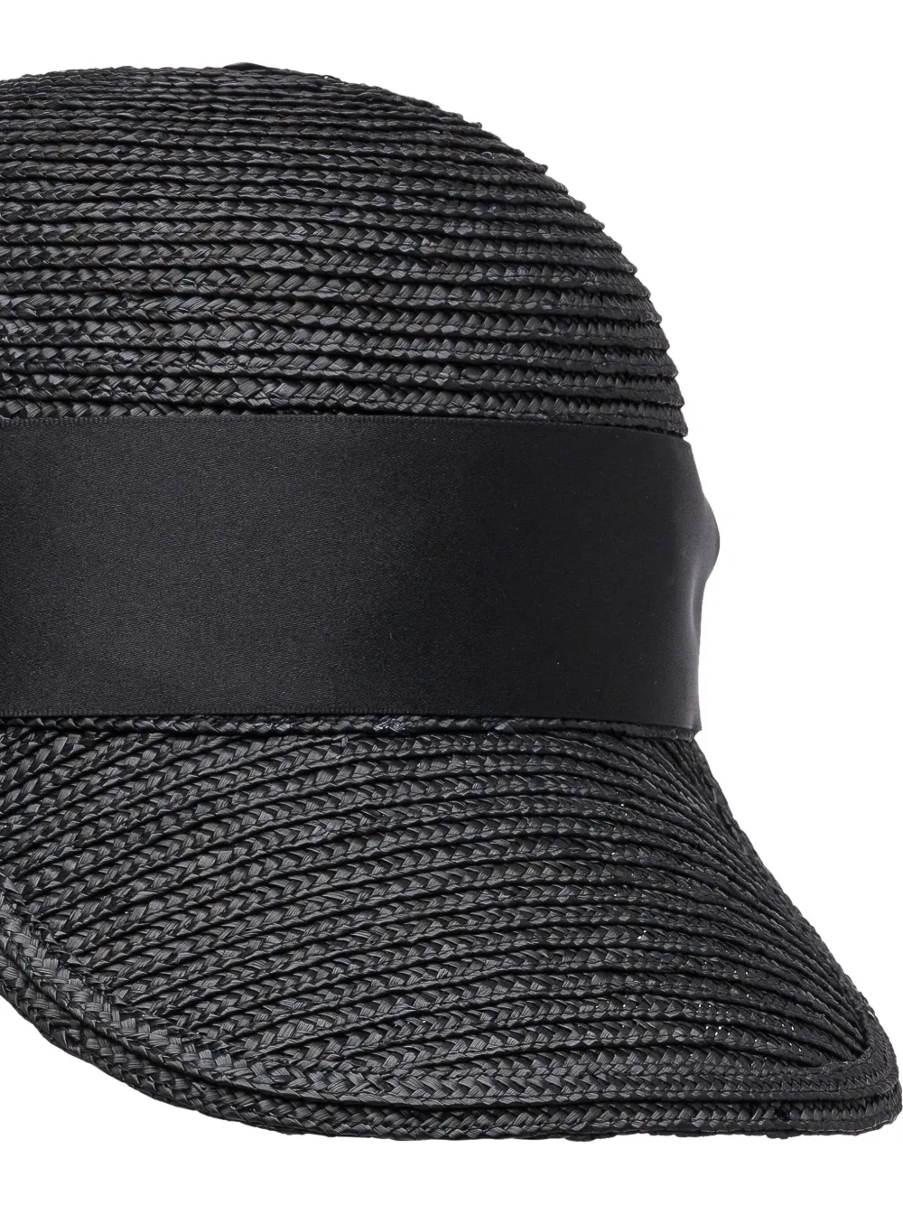 sacai straw baseball cap 001BLACK|001 BLACK