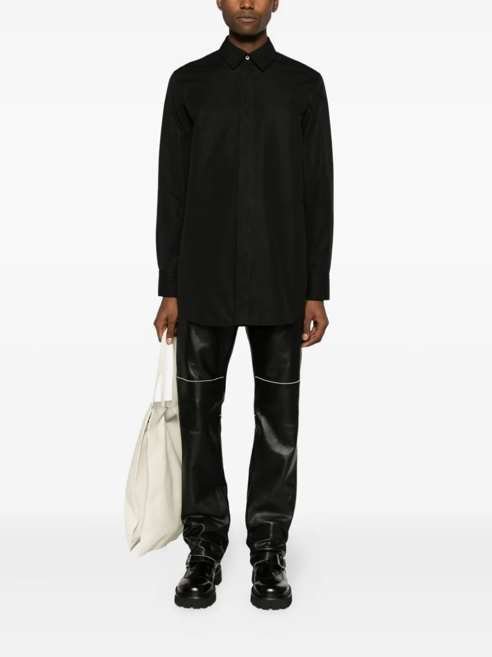 Jil Sander button-fastening shirt | Shirts | Image 2