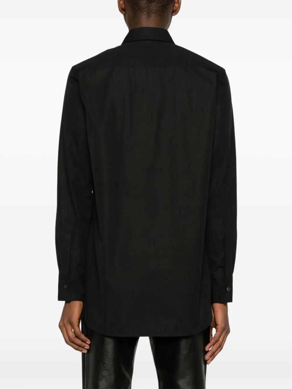 Jil Sander Button-fastening Shirt In Black