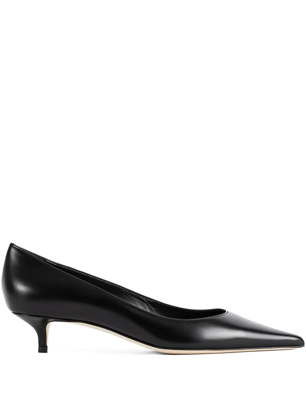 Jimmy Choo Amelia Pointed-toe Kitten-heel Pumps