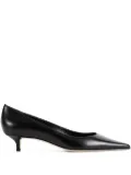Jimmy Choo Amelia pointed-toe kitten-heel pumps - Black